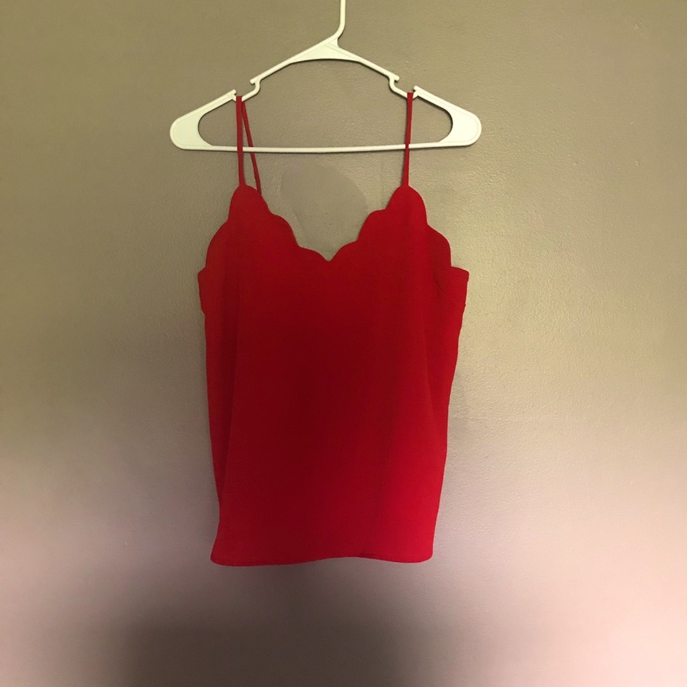 Gorgeous red cami size Medium